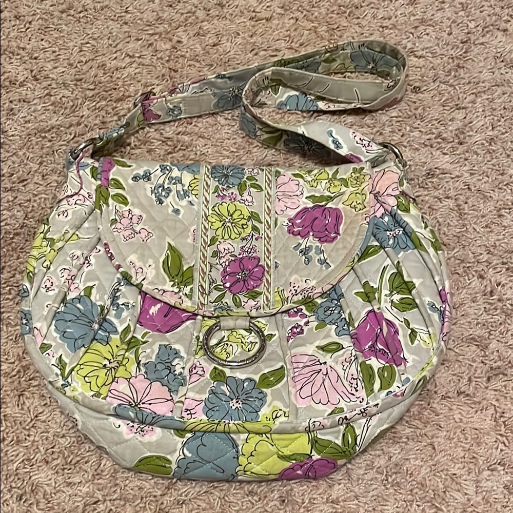Floral Vera Bradley Shoulder Bag
